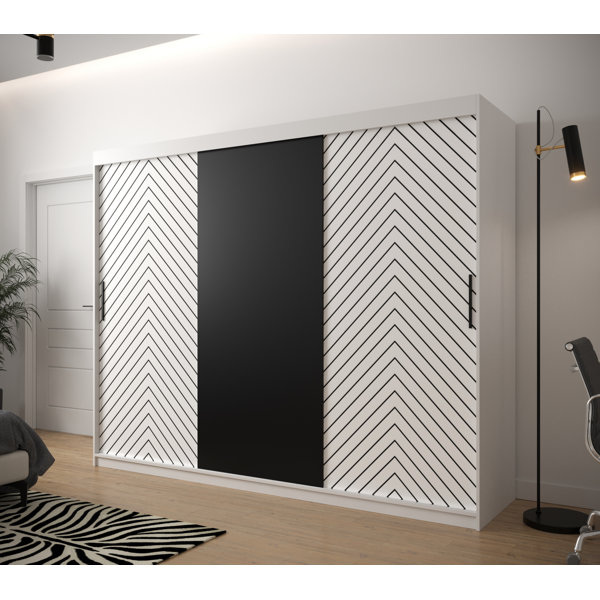 Minio Schiebetürenschrank Jodelka | Wayfair.de